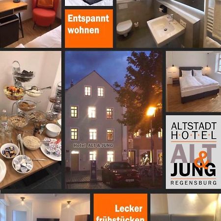 Altstadthotel Alt & Jung Regensburg Exterior photo